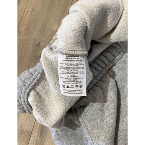 Nike Club Fleece Jogger Mens M Gray Pocket Sweatpants  CJ1616-063 Cuffed - Picture 4 of 9